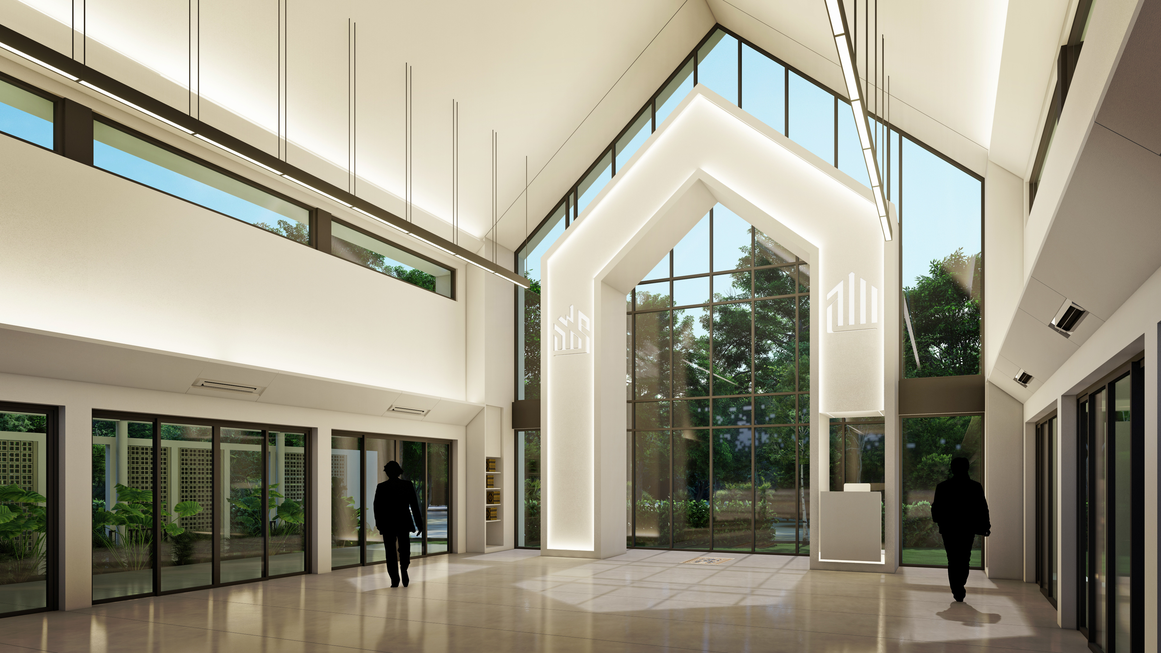 3D Rendering Surau Hazelton